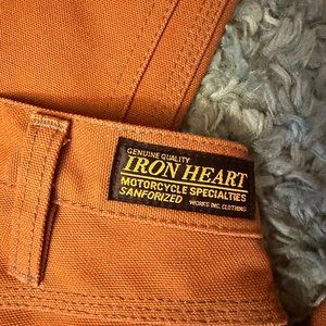 Iron heart pants motorcycle style